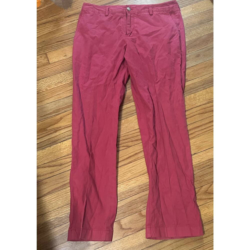 Vineyard Vines Red Pants – Size 33x30, Classic Fit